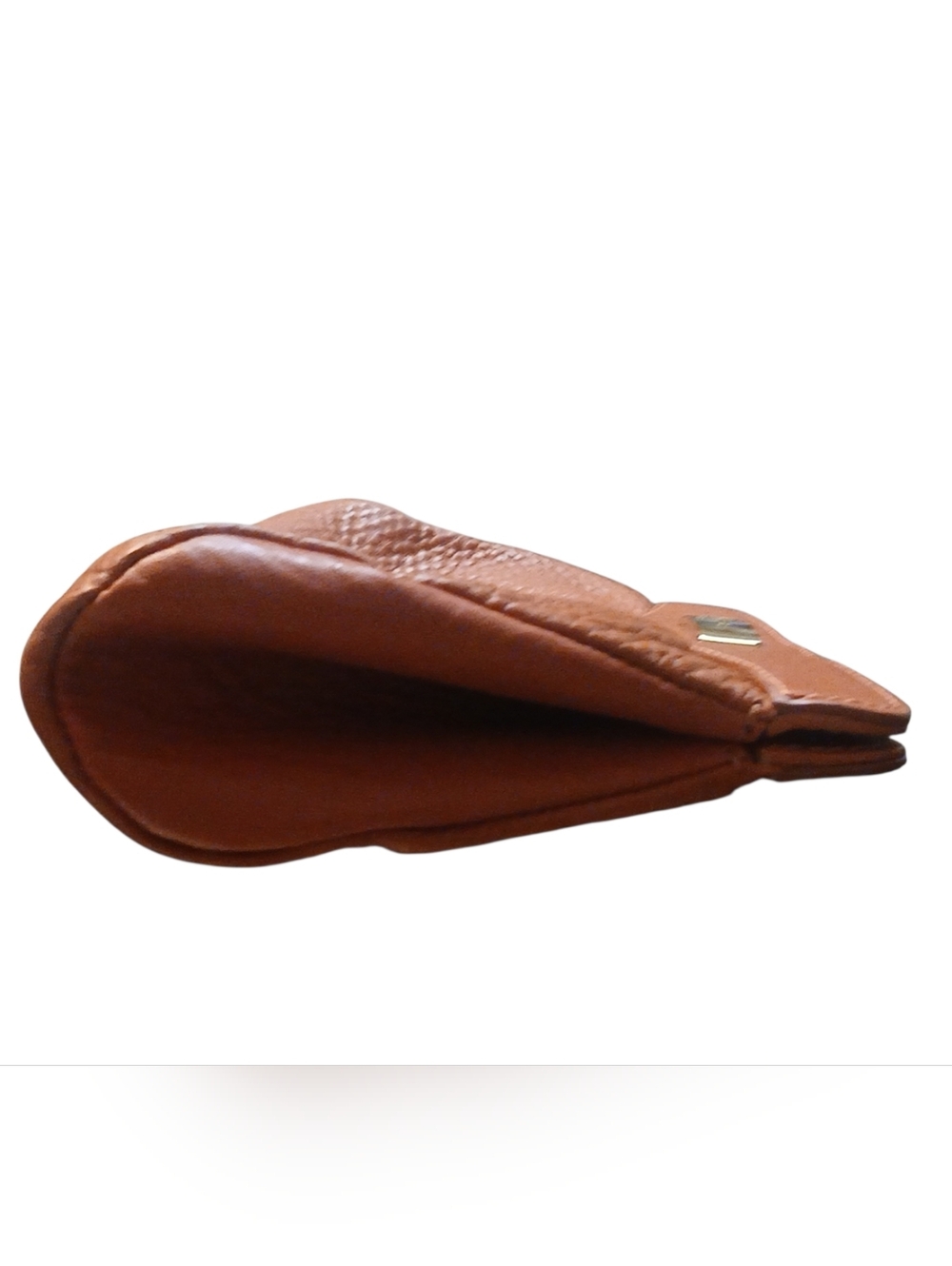 Cole Hann - NWOT, Rust Colored Hand Bag, Double Magnetic Closure, Inside Pocket. - Picture 6 of 14